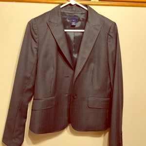 Brand new grey wool blazer